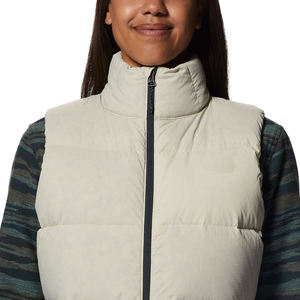 Chaleco Acolchado de Invierno para Mujer, Chaqueta de Punto con Burbujas, Impermeable, Talla Grande, Logotipo Personalizado OEM - Product Image 3