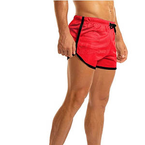 กางเกงขาสั้นผ้าไนลอนสำหรับวิ่งสำหรับผู้ชายกางเกงขาสั้นสำหรับออกกำลังกายกันลมเป็นมิตรกับสิ่งแวดล้อม - Product Image 6