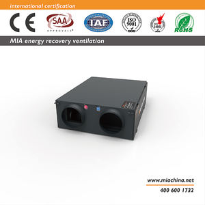 Unité ERV écoénergétique (2000 m³/h) à installation au plafond, MVHR avec filtre lavable <span class=keywords><strong>double</strong></span> action pour appartements modernes - Product Image 2