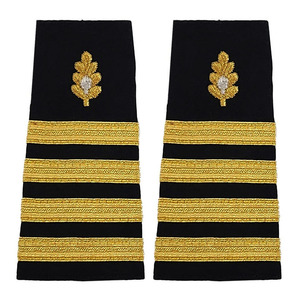 Direct Factory Sale Custom High Quality Cheap Embroidery Patches Shoulder Patch <b>Airline</b> <b>Uniforms</b> Epaulettes - Product Image 5