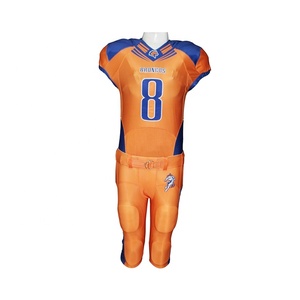 Uniforme de Fútbol Americano Personalizable de Alta Calidad al por Mayor, Manga Corta, Impresión por Sublimación, Hecho en Pakistán - Product Image 2