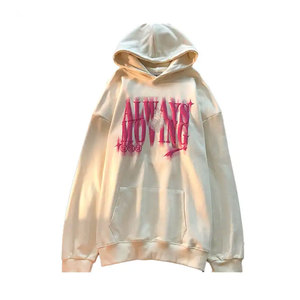 Sweats à capuche personnalisés pour hommes Coton mélangé Poids lourd Qualité de luxe Impression bouffante Streetwear surdimensionné Pullover Hoodies pour hommes - Product Image 1