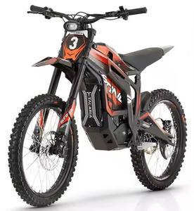 Moto tout-terrain électrique MX4 60V 8000W de haute qualité avec batterie au lithium 36V 45Ah, fourche en titane, vitesses simples et frein - Product Image 1