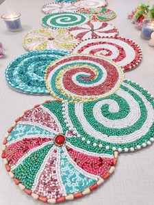 Mantel individual con cuentas - Product Image 3