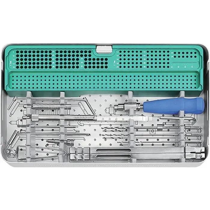 Orthopedic Surgical Instruments 4.0mm Locking Plate Instrument Kit Veterinary Surgical Instrument Kit