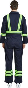 Combinaison de travail pour homme Combinaison haute visibilité avec bordure réfléchissante - Product Image 3