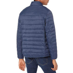 Veste à bulles à motif solide pour hommes vente en gros sur mesure avec veste à bulles respirante 100% coton pour hommes - Product Image 2
