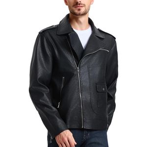 Veste en cuir pour homme au meilleur prix, de bonne qualité, durable, respirante, imperméable, veste en cuir, design personnalisé, service OEM - Product Image 6