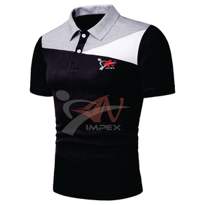 Chemise pour homme de haute qualité avec logo imprimé personnalisé, tissu en toile respirant, style décontracté, mélange polyester/coton - Product Image 3