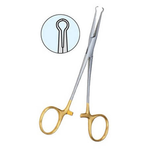 Ensemble de pinces manuelles en acier inoxydable pour vasectomie sans bistouri, pince à anneaux 14 cm, NSV réutilisable Hosanna Surgical - Product Image 5