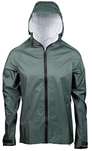 Chaquetas de Lluvia Elegantes para Hombre con Logotipo Personalizado al por Mayor, Abrigo Impermeable de Poliéster para Exteriores con Patrón de Letras para la Temporada de Invierno - Product Image 4