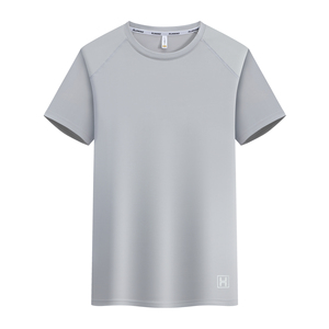 T-shirt classique à manches courtes en pur coton uni noir et blanc personnalisé 100% de qualité supérieure T-shirt d'été décontracté de haute qualité pour hommes - Product Image 1