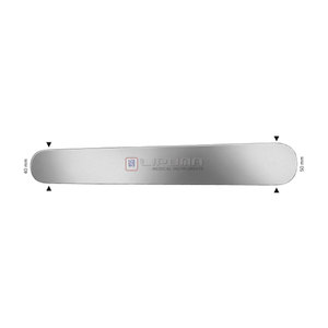 Haberer Instruments médicaux chirurgicaux malléables de haute qualité 17/25x200 écarteurs Biegs spatules pour mélange et propagation manuels - Product Image 1