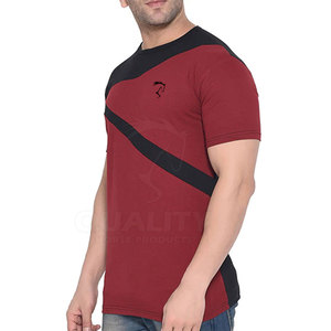 Camiseta ajustada de último diseño para hombre, camiseta de moda con cuello redondo, camiseta de diferentes colores al mejor precio - Product Image 2