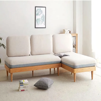 Canapé en bois d'hévéa massif de qualité supérieure Jambes de chaise Finition écologique Usine directe du Vietnam OEM & Service d'exportation disponible