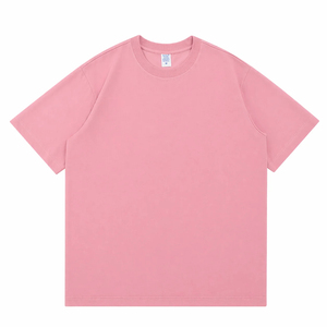 T-shirt Homme Oversize Uni Personnalisable en Jersey Lourd, Style Jogger, Impression Personnalisée, Vente Chaude - Product Image 3