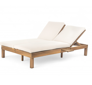 Chaise longue double extra-large avec plateau intégré - Product Image 5