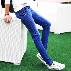 Pantalones Vaqueros de Mezclilla Ajustados y Elásticos de Estilo Clásico para Negocios, Fabricados en Bangladesh, Venta al Por Mayor Personalizada OEM - Product Image 3