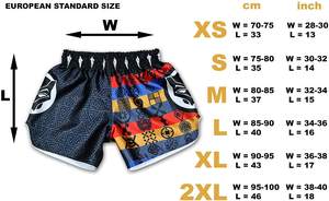 กางเกงมวยไทย,กางเกงมวยเปล่าไนลอนโลโก้เองกางเกง Mma - Product Image 5