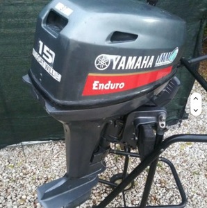 Motor Enduro de 15 HP, 2 Tiempos, Eje Largo, Usado, Industrial - Product Image 1