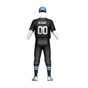 Uniforme de béisbol para hombre de calidad superior Ligero 100% Poliéster Ropa deportiva transpirable Logotipo personalizado Impresión OEM Conjuntos Styl - Product Image 4