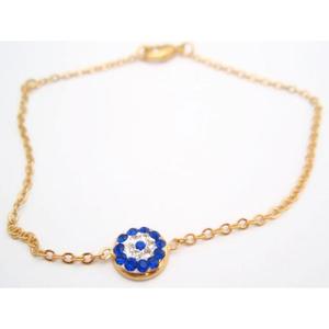 Pulsera Cadena Ojo Malvado Diámetro 0,8 cm - Product Image 1
