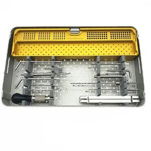 Instrumentos ortopédicos de alta calidad Pet AO Juego de instrumentos de bloqueo Pequeño AO Kit de bloqueo Instrumento quirúrgico veterinario - Product Image 3