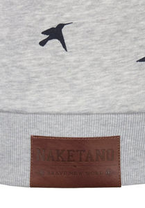 Nouveaux hommes unisexe personnalisable entièrement imprimé oiseau mode sweats à capuche et sweat-shirts 100% coton polaire hiver Logo personnalisé poche - Product Image 4