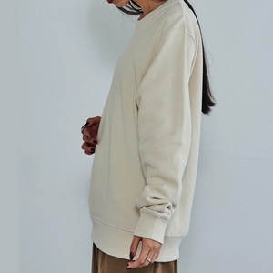 Sudaderas de Mujer de Alta Calidad OEM, Último Modelo Holgado, Sudadera con Logotipo Personalizado Estampado para Mujer, Precio Económico, Tendencia - Product Image 2