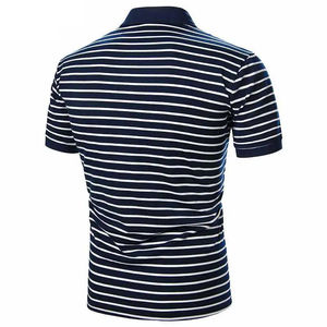 Polo t-shirt pour hommes séchage rapide respirant Golf Polo hommes été à manches courtes Polyester col de course T-shirt sport Polo T - Product Image 2