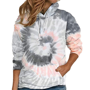 Venta al por mayor de moda Unisex extragrande de manga larga de blanqueado de sudaderas con capucha de lana de sublimación personalizada sudaderas con capucha - Product Image 1