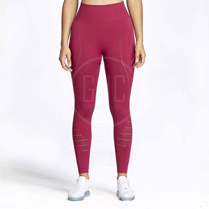 Most Popular Women's Slim Fit Active Fitness <b>Leggings</b> with Elastic Waist Solid <b>Pattern</b> Private Label Fitness <b>Leggings</b> - Product Image 2