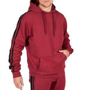 ชุดวอร์มเล่นกีฬาของผู้ชายมีลายทันสมัยเพรียวบางพร้อมเสื้อแขนยาวและกางเกงขายาวระดับข้อเท้าสำหรับฟิตเนสหรือวิ่ง - Product Image 6