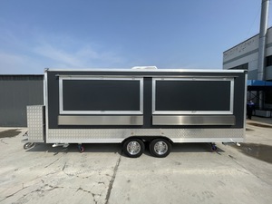 Best Size <strong>Hot</strong> <strong>Dog</strong> Cart Smoothie Snack Food Truck Square Box Coffee Bar Mobile Food <strong>Trailer</strong>