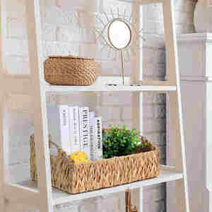 Vietnam Top Choice Haute Qualité Tissé À La Main Jacinthe D'eau Panier De Rangement pour Salle De Bains Décor À La Maison Directement - Product Image 4