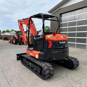 รถขุด Kubota U55-5 มือสอง ขนาด 5 ตัน รถขุดตีนตะขาบขนาดเล็ก พร้อมเครื่องยนต์ Laidong ปั๊มไฮดรอลิก Eaton เกียร์  ขาย - Product Image 1