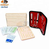 Kit de pratique de suture chirurgicale pour étudiants en médecine, en acier inoxydable, manuel, certifié CE Classe II, garantie 5 ans, Urgence MOL