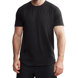 Camiseta de algodón de manga corta para hombre, ropa de hombre, precio barato de alta calidad, tamaño personalizado subido por Dress Sports - Product Image 2