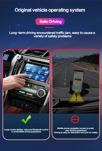 Adaptador de Usb a Usb C Interfaz dual sin cable con cable a CarPlay inalámbrico Ai Carplay <span class=keywords><strong>Android</strong></span> 2 en 1 Adaptador automático Carplay - Product Image 6