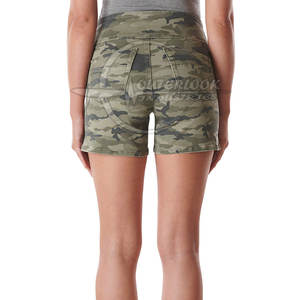 Pantalones cortos Vaqueros de mujer de bajo precio Pantalones cortos vaqueros de mujer de la mejor calidad Pantalones cortos Vaqueros de mujer de color personalizado Venta en línea - Product Image 3