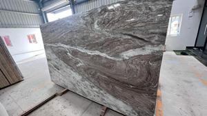 Losa de Mármol Verde Océano Pulida de Diseño Moderno y Lujoso, Color Marrón Fantasía, para Decoración de Hoteles y Hogares, Procedente de la India - Product Image 4