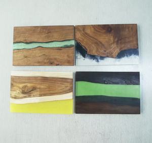 Planche à fromage en forme de rectangle en bois naturel de conception classique à long manche prix de gros blocs à découper plateaux de fromage personnalisés - Product Image 6