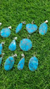 จี้โลหะสีเทอร์ควอยซ์ - Product Image 3