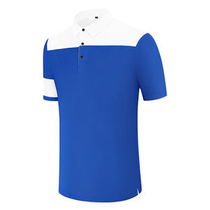 Chemises d'été pour hommes, 100% coton, anti-froissement, décontractées, manches courtes, chemises de golf, vêtements de rue, tendance, vente en gros - Product Image 4