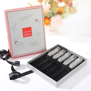 Boîtes cadeaux de luxe à tiroir coulissant en papier avec logo personnalisé Boîte d'emballage cosmétique de rouge à lèvres Boîte d'emballage de parfum - Product Image 3