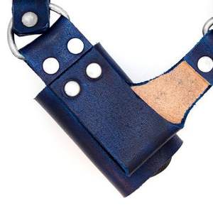 100% grenouille épée en cuir de renaissance gaucher faite à la main de couleur bleue en cuir véritable meilleure vente grenouille épée médiévale - Product Image 6