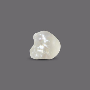 Perle de Basra - 5,81 carats, perle d'eau douce naturelle, couleur or et blanc, taille 7-8 mm, pour bijoux et fabrication de bijoux - Product Image 1