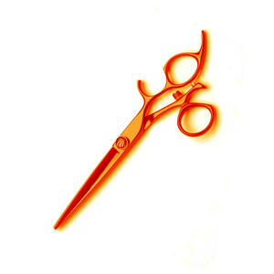 Tijera para el cuidado de mascotas de alta calidad, cuchillas rectas recubiertas de Color oro rosa, hoja afilada, tijeras para el cuidado del cabello de peluquero - Product Image 6