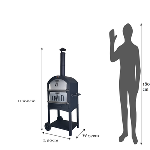 <span class=keywords><strong>Venta</strong></span> Directa de Fábrica, Chimenea Multifuncional 3 en 1 para Exteriores Kingjoy, Chimeneas a Leña - Product Image 4