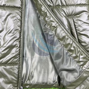 Blouson matelassé pour homme, col montant, léger, style streetwear, écologique, coupe ajustée, idéal pour l'hiver - Product Image 6